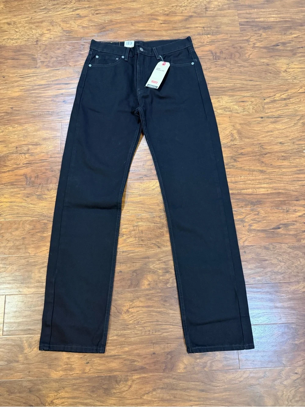 Men's Levi’s 33x34 Black Straight-Leg Jeans